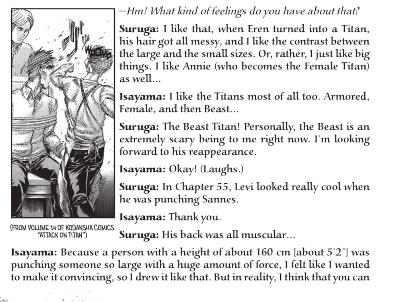 cherryamber:  Levi and Kenny - possible manga spoilers, ACWNR spoilers. Just got