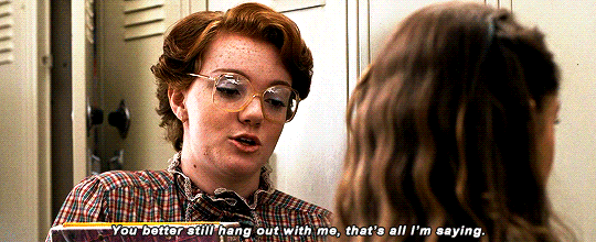 strangerthingscentral:  “We just made out a couple times.”