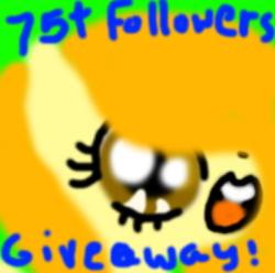 ask-sunlightstream:  I’m holding a 75  Followers Giveaway! Here’s how to enter: - You MUST be following me. - Reblog and like. The winner will receive a drawing of their OC by me! It will be either a full-body pose or a face shoot. The winner will