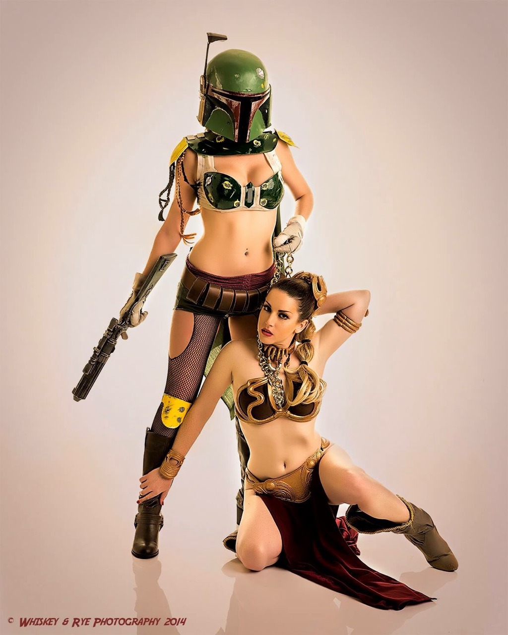 sexynerdgirls:  Lady Jaded as Boba Fett 