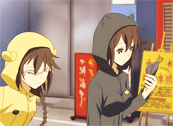  Kururi &amp; Mairu Orihara “Then have you heard that Izaya has little sisters?