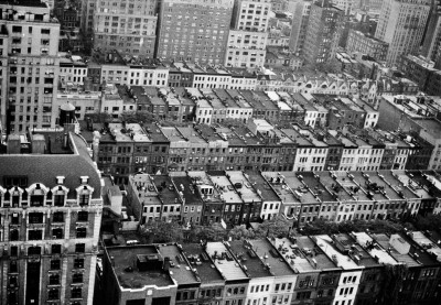 :Looking over the upper west side, 1976