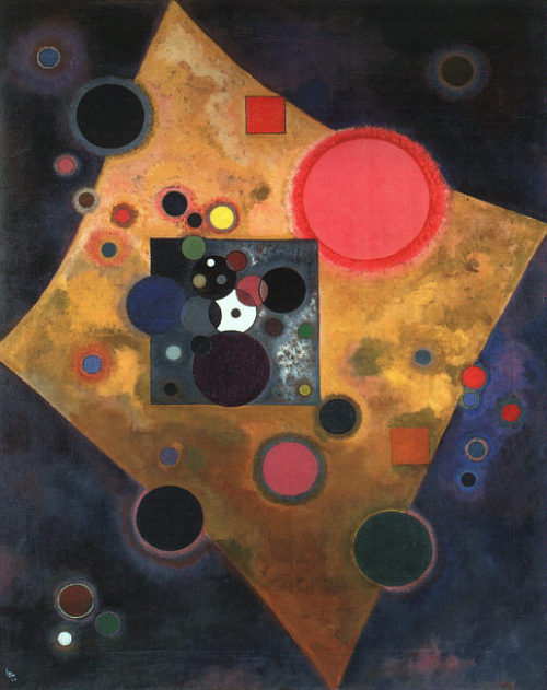 artist-kandinsky - Accent on rose, 1926, Wassily...