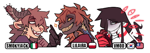 A Set Of Busts I Made For My Twitch Layout :D