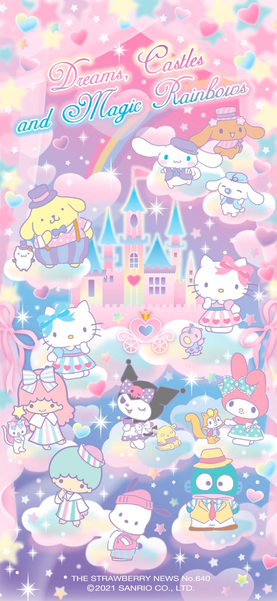 Pin by molly on my homescreen  3  Hello kitty iphone wallpaper Hello  kitty backgrounds Sanrio wallpaper