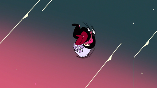 Some great frames from when Garnet threw Amethyst in “Laser Light Cannon”