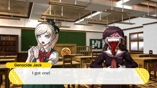 fakedrv3screenshots:Jack: You can control white people by giving them cheese.Sonia: Cheese is so goo