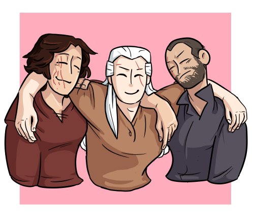 benevolenterrancy:@lookoutrogue I feel very very very positively about these dumb witcher boys and y