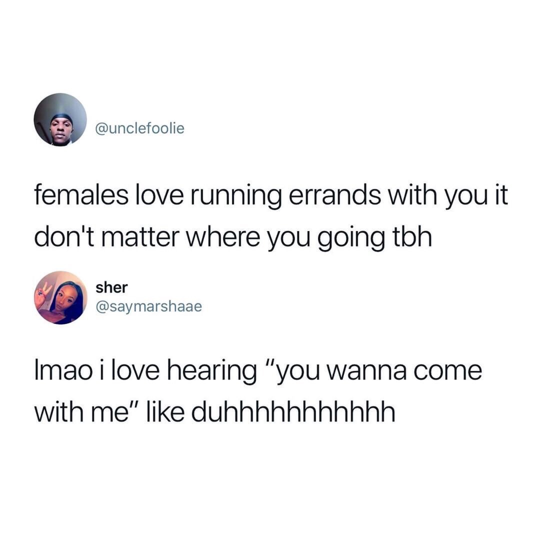 lettingthewaterholdmedown:  im-prada–u-nada:    Man, if you get someone that loves you that much they want to do boring shit with you? Don’t let that go!