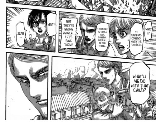 I Keep Seeing People Criticizing Mikasa For Her Lack Of Concern This Chapter Or Justifying Her For It.
