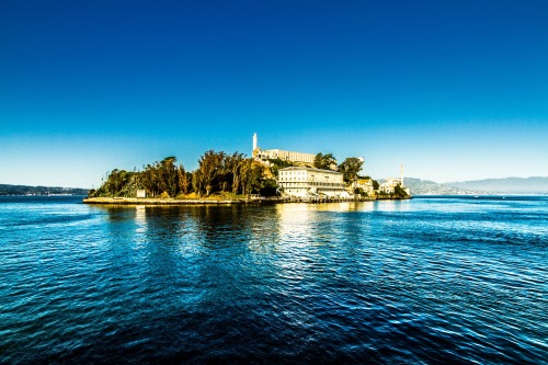 Arriving at Alcatraz