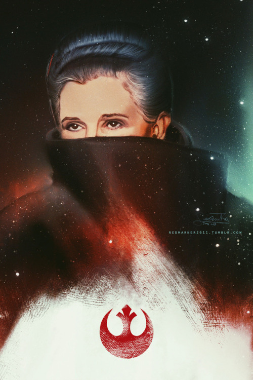 redmarker2611:  General Leia Organa. I watched a FULL Star Wars film, and i may start watching them 