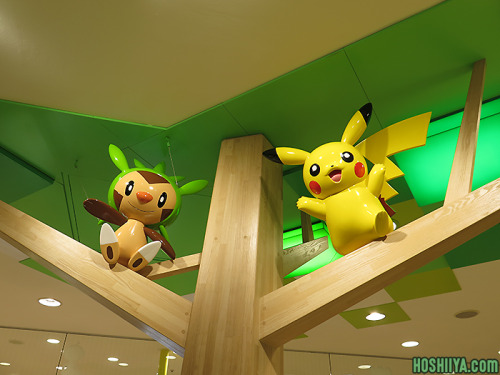 hoshiiyashop:Visited the Pokemon Center Tohoku in Sendai! This Pokemon Center is very friendly &