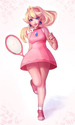 fiship:  I’ll draw them all but here’s Peach &lt;3 