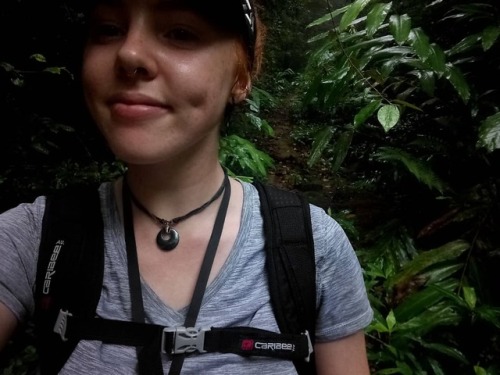Hiking in the rainforest ️