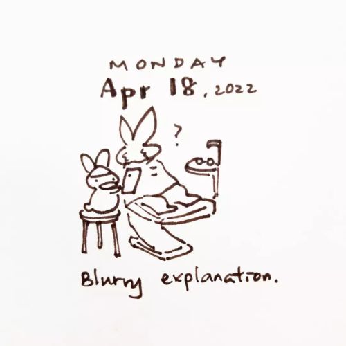 So close yet so far #abunaday #daily #bunny #doodle #dentistvisit #shortsighted #socloseyetsofar #一日