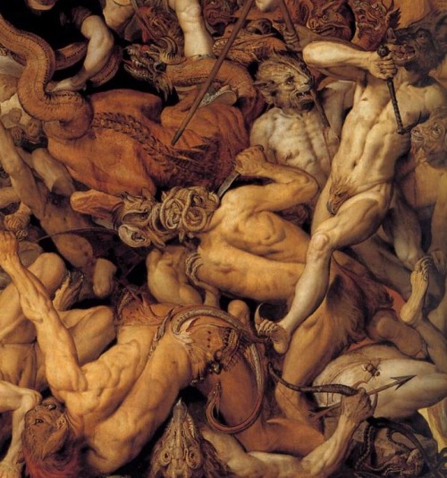 gnossienne:F. Floris, “"The Fall of the Rebellious Angels” (1554) (detail)