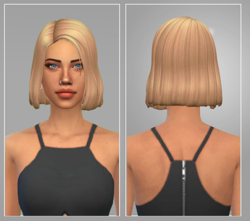 Reagan Hair  this hair kinda looks like that base game one that eliza pancakes has&hellip;B