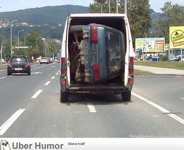 omg-pictures:  If it fits… I park a car in a vanhttp://omg-pictures.tumblr.com