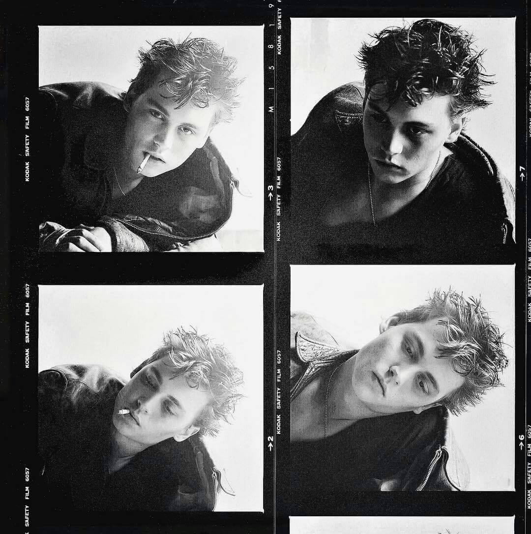 only-johnny-depp:  New/old  photoshoot!  “Never had my own headshot done but I