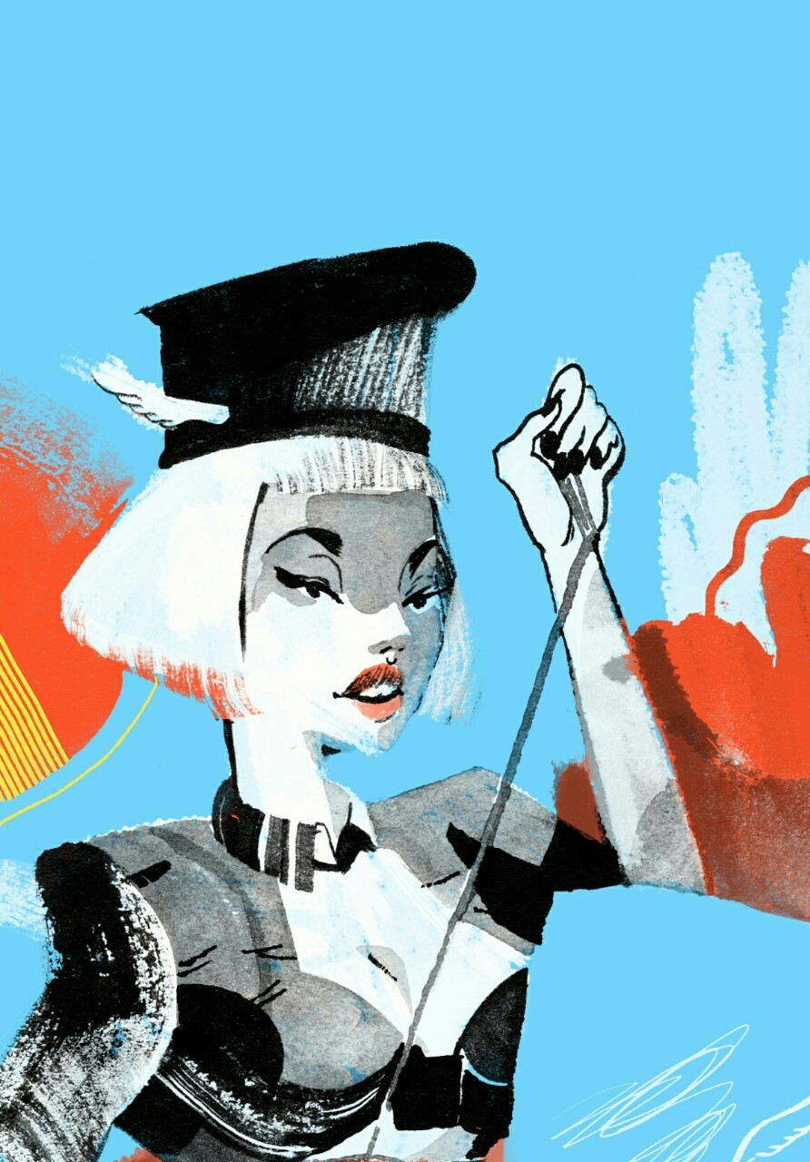 msmollym:  A tiny sneak peek of one of my pieces from the Fifth Element Art Book.