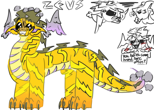 Do Yall Fw This Dragon Zeus Design I Made