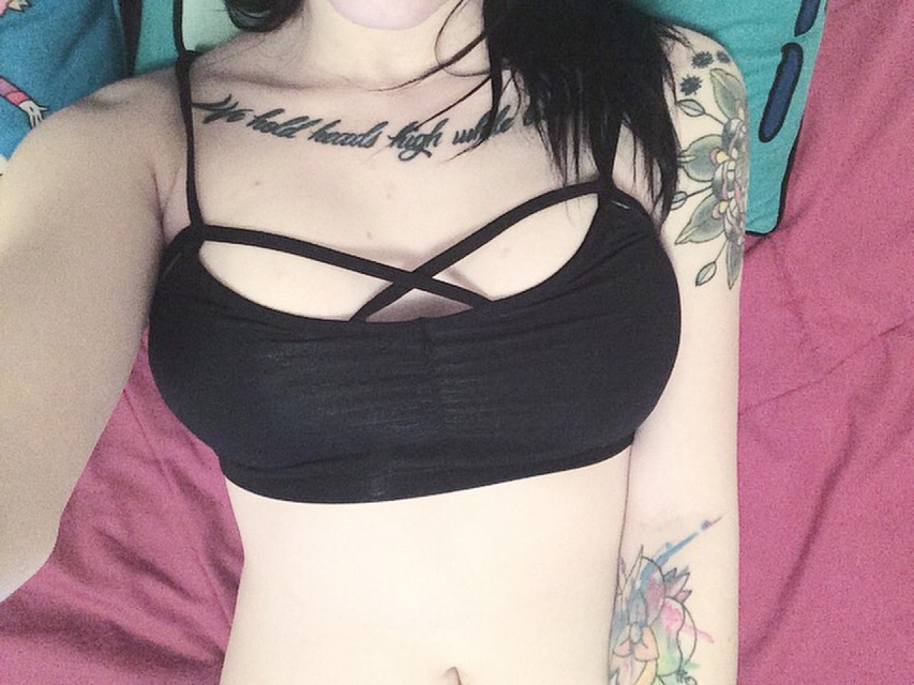 my-d1spute:  Cute new bralette crop top🔥💣