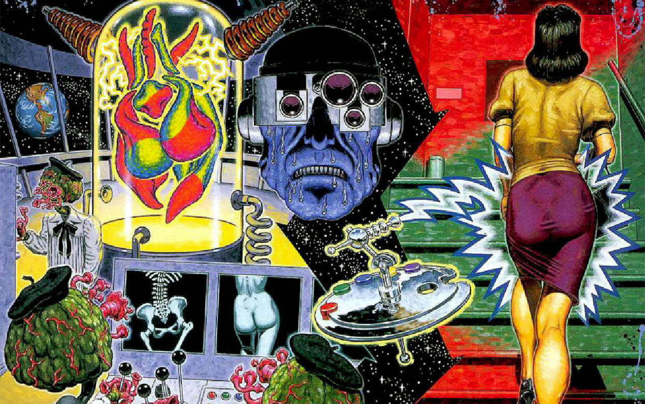 cross-connect:  The Father of ‘Lowbrow’ and Pop-Surrealism Robert Williams Robert