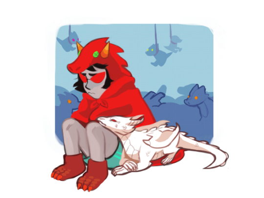 kisbys:  (singing the song of the dragonborn sadly, with weak determination,)