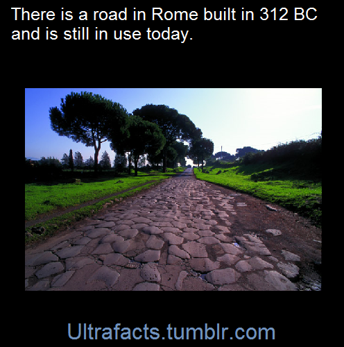 ultrafacts:    The Appian Way was one of adult photos