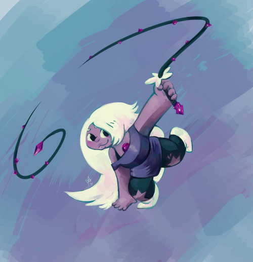 verdoodlings:  doodle from ages ago i really wanted to finish something. i haven’t since way before the move and its been killing me!!! so of course here is amethyst