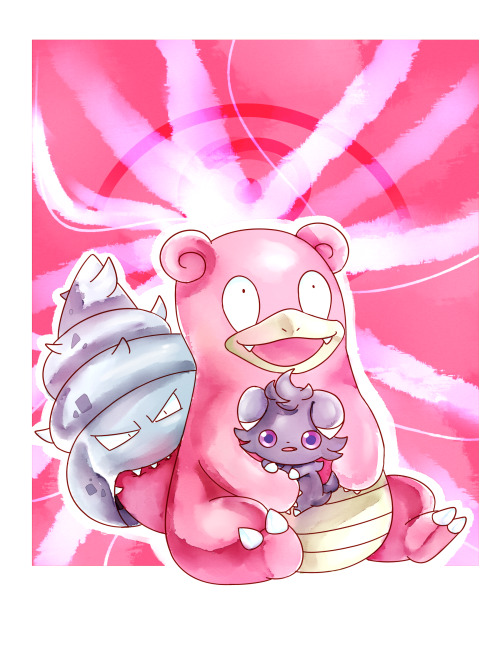 Pokemon 20th Anniversary TrialDay 9 - Favorite Psychic Type PokemonSlowbro and Espurr