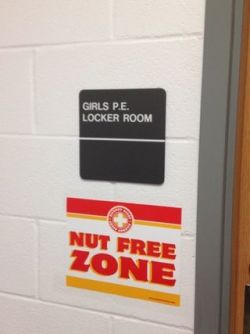 lol-support:  Nut Free Zone