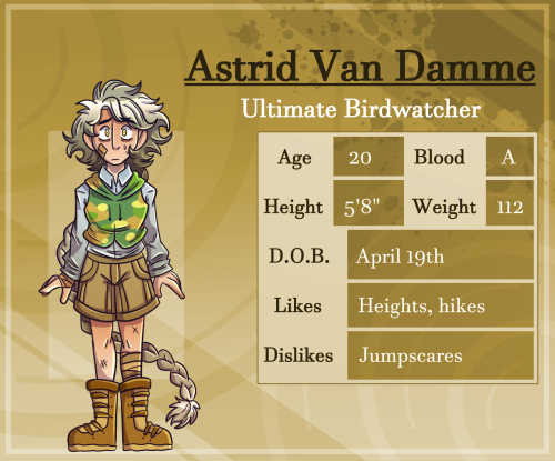 camptotisviribus:OBSERVE: MY RANCID DANGANRONPA TABLETOP NPCS, ALL WITH UPDATED DESIGNS AND CHARACTE