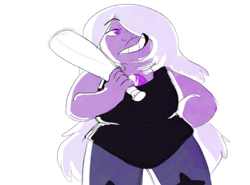 harshwhimsies said: draw amethyst!! she so greatAGREED