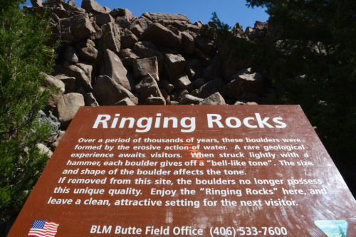mypubliclands:Ringing in the weekend on the Montana #mypubliclandsroadtrip!Ringing Rocks outside of 