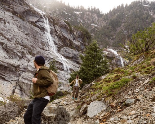 Out in the Cascades with Ponytail Journal and Glasswing.