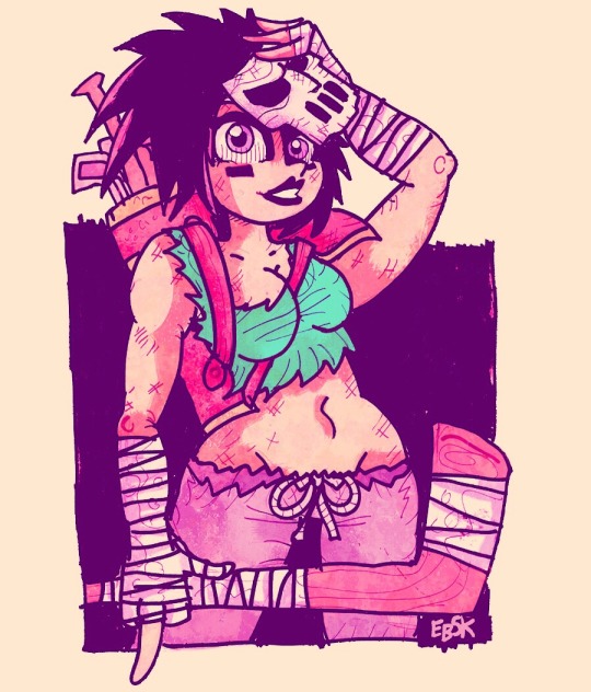 Cartoonzy (｡•̀ᴗ-)✧ on X: Casey Jones rule 63