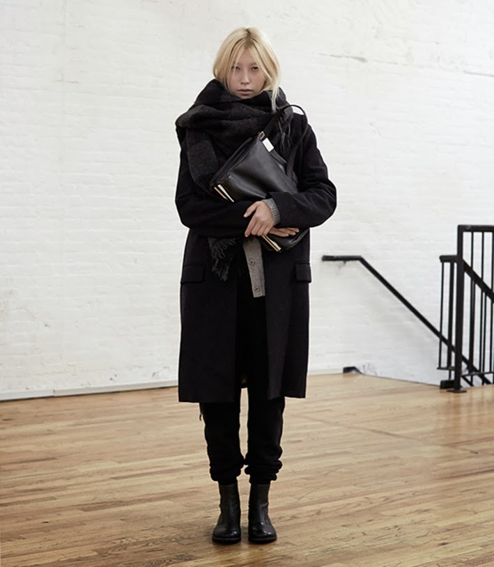 koreanmodel:  Yana Shmaylova for Avant Noir collection