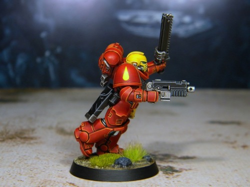  The first Blood Angels Assault Intercessor. 