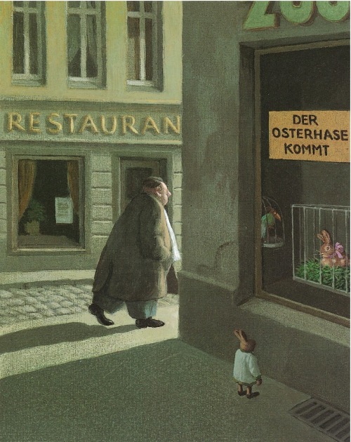 Michael Sowa (German, b. 1945, Berlin, Germany) - For Esterhazy: The Rabbit Prince by Irene Dische a