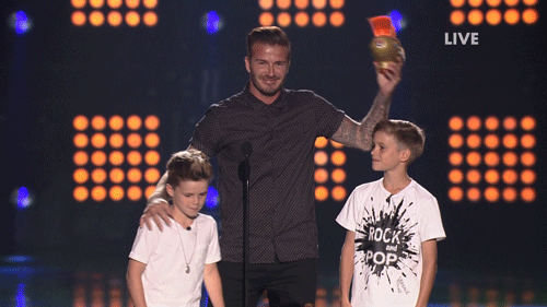 Sex nickelodeon:  David Beckham and his sons pictures