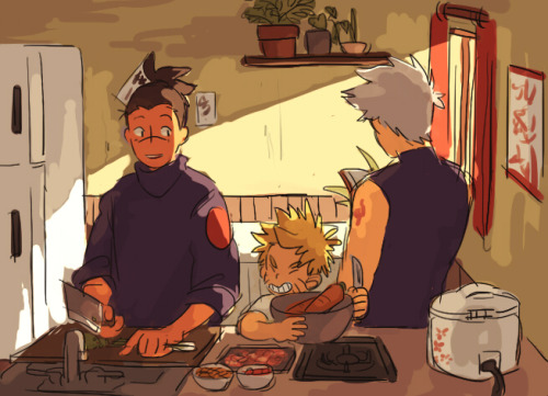 onewholeegg:  …kakashi for moral support