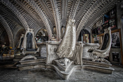 stylish-homes:  HR Giger Museum, Switzerland via reddit Keep reading