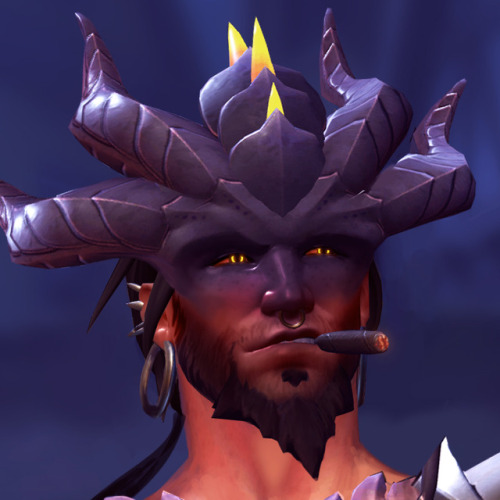 otherwindow: Incubus McCree: Has no gun. Shoots flaming sparks from his finger.  His piercings have jiggle physics.  What a handsome devil.  