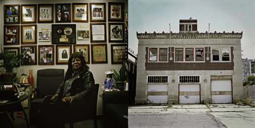 Motown Recording Artist &amp; Current Detroit City Councilwoman Martha Reeves.  An abandone