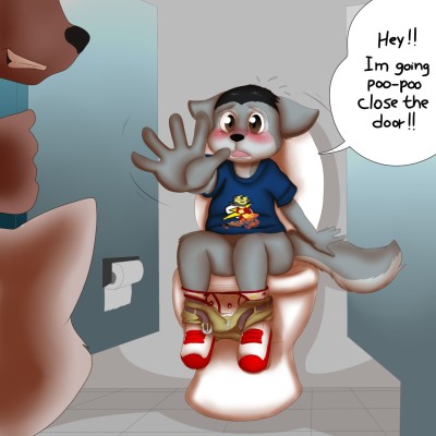 Furry Toilet Porn - School Pooping - by Sultz_Z._Wolf Here is a pic o... - Tumbex