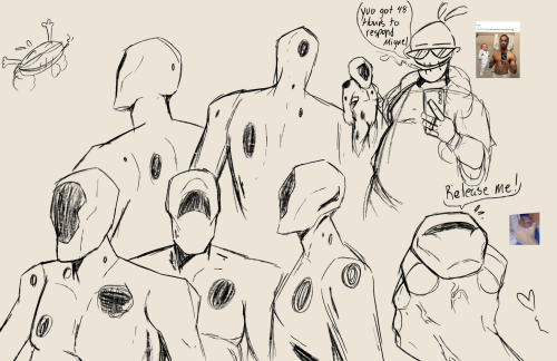 More Messy Spot Sketches