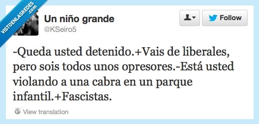 Que vida mas triste...