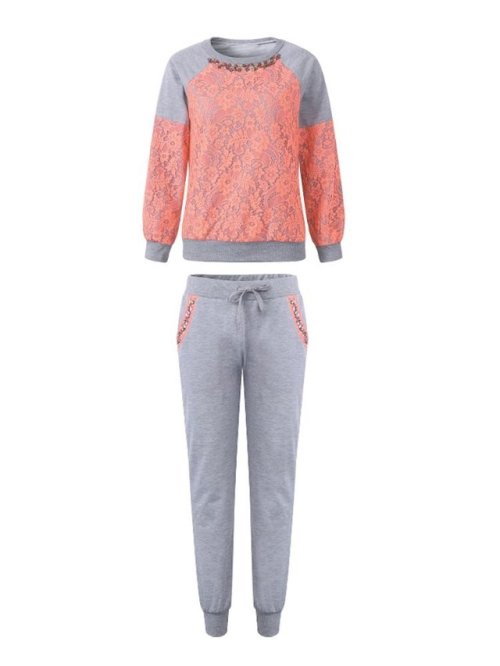 lifeisreallynoteasy: Comfortable Tracksuits ! Starry Sky   //     Pink    /